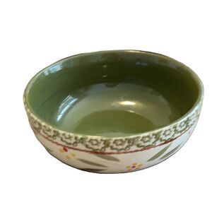 Temp-tations Old World Bowl PPP-SQ-782197 Ceramic 6.5" Round Oven Safe